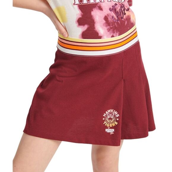 Justice Girls x Stranger Things Knit Pique Skirt NWT size 10/Medium - Picture 1 of 16